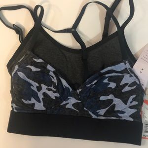 2 NEW bras Both XS 1 racerback